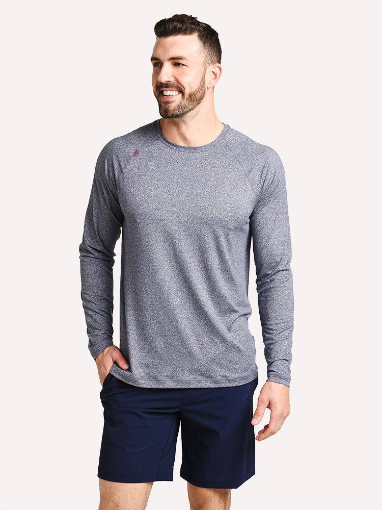 Rhone Reign Long Sleeve Shirt - Saint Bernard