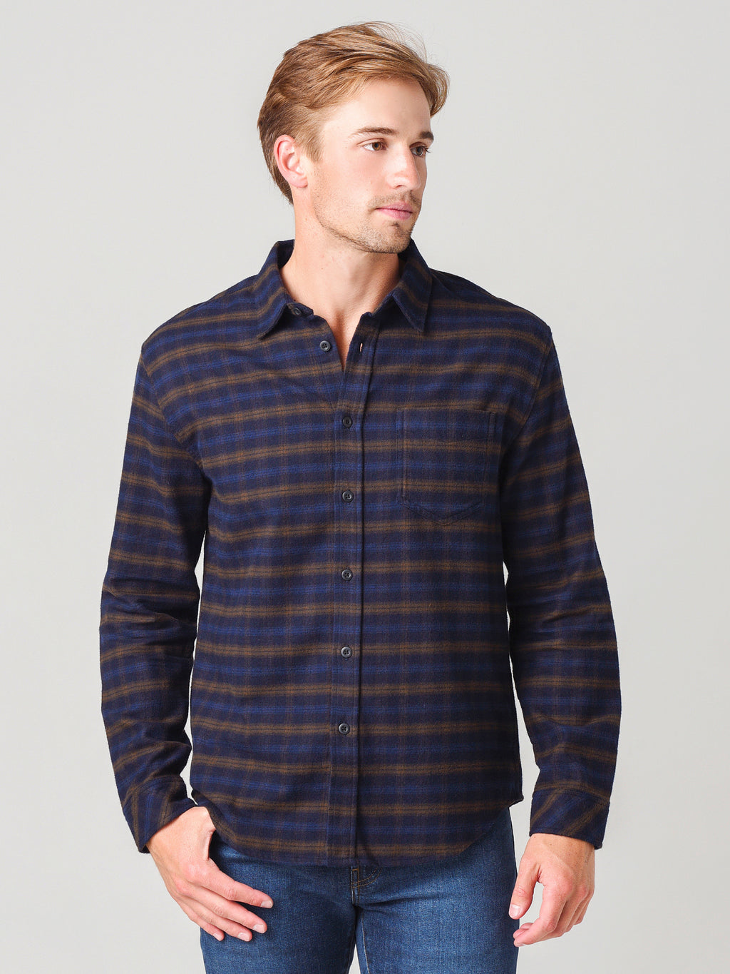 Rails Men's Forrest Button Down Shirt - Saint Bernard
