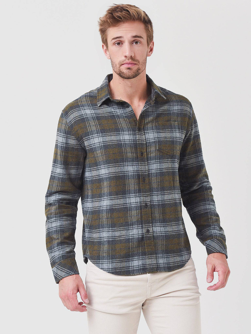 Rails Men's Forrest Button-Down Shirt - Saint Bernard