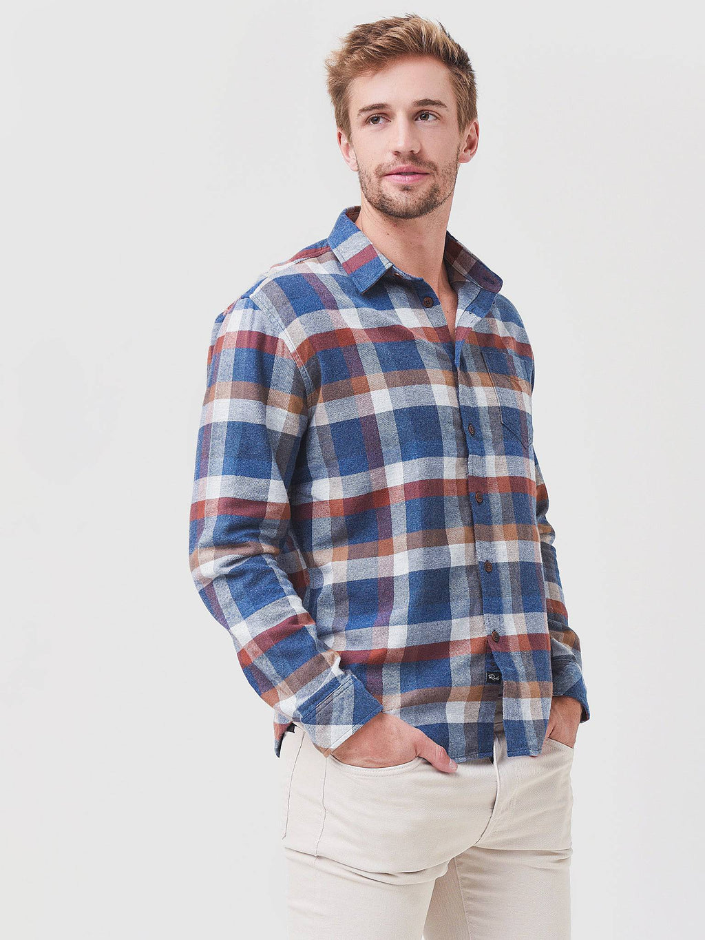 Rails Men's Forrest Button-Down Shirt - Saint Bernard