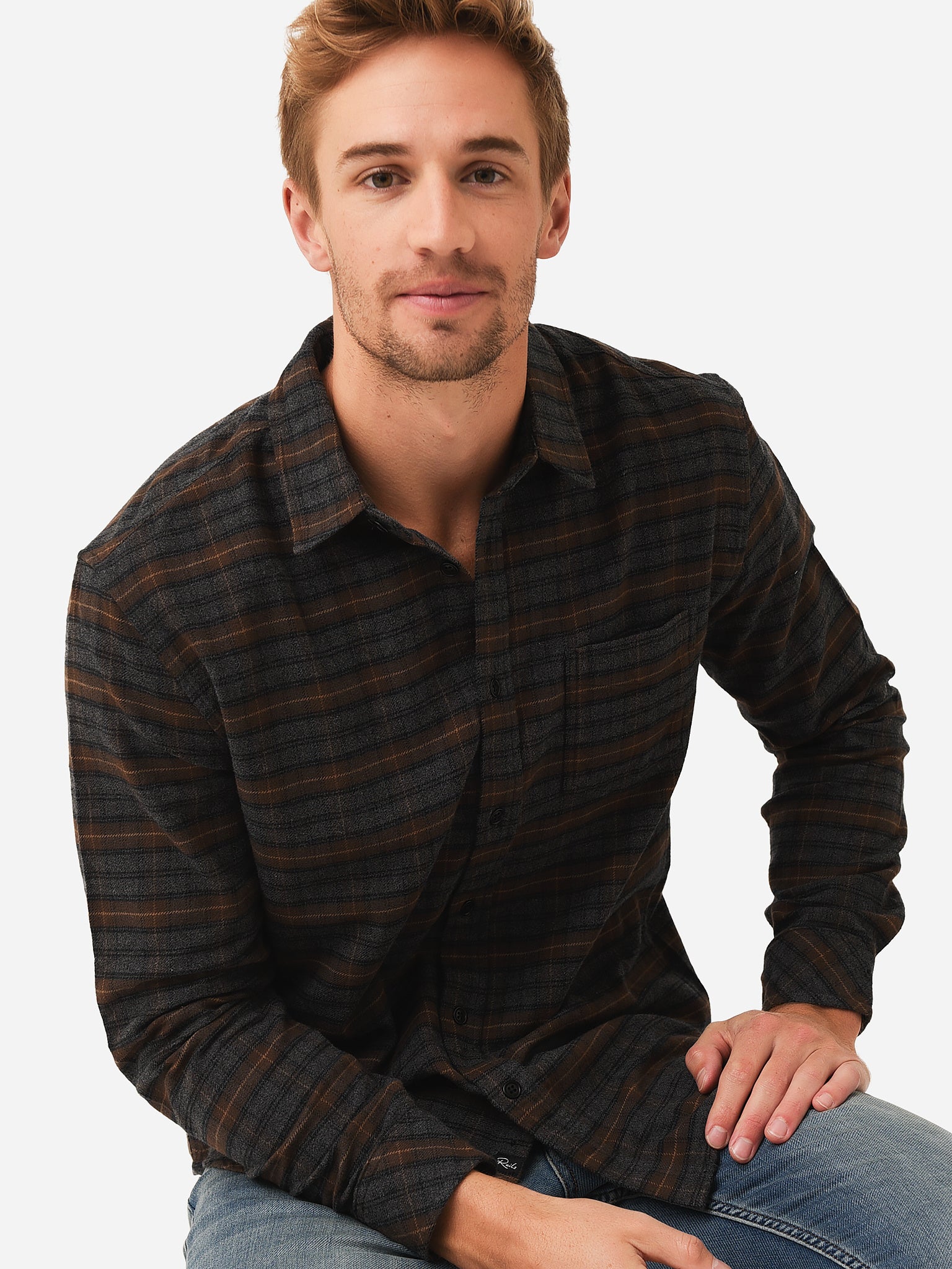 Rails Men's Forrest Button-Down Shirt - Saint Bernard