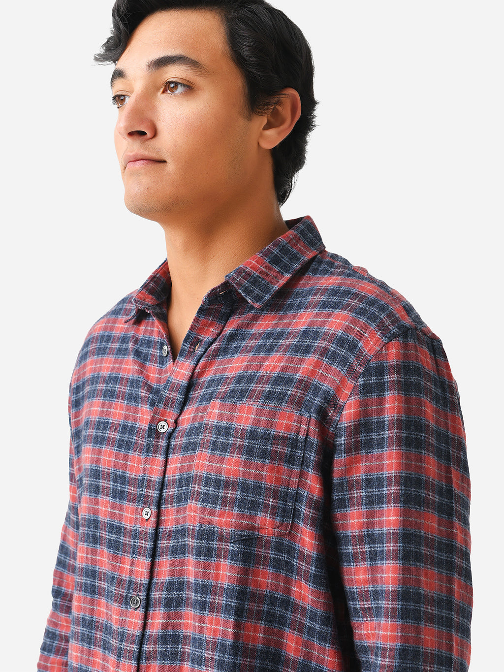 Rails Men's Lennox Button-Down Shirt - Saint Bernard