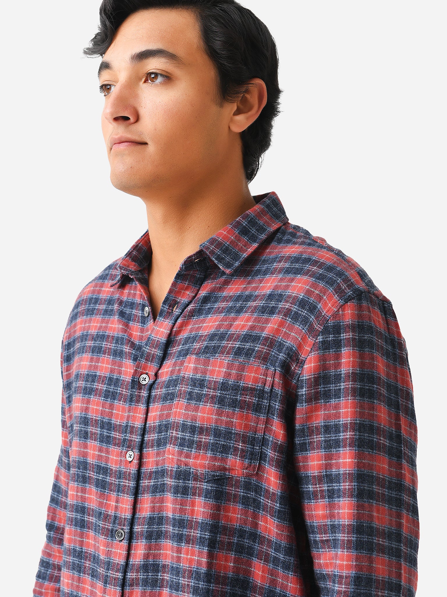 Rails Men's Lennox Button-Down Shirt - Saint Bernard