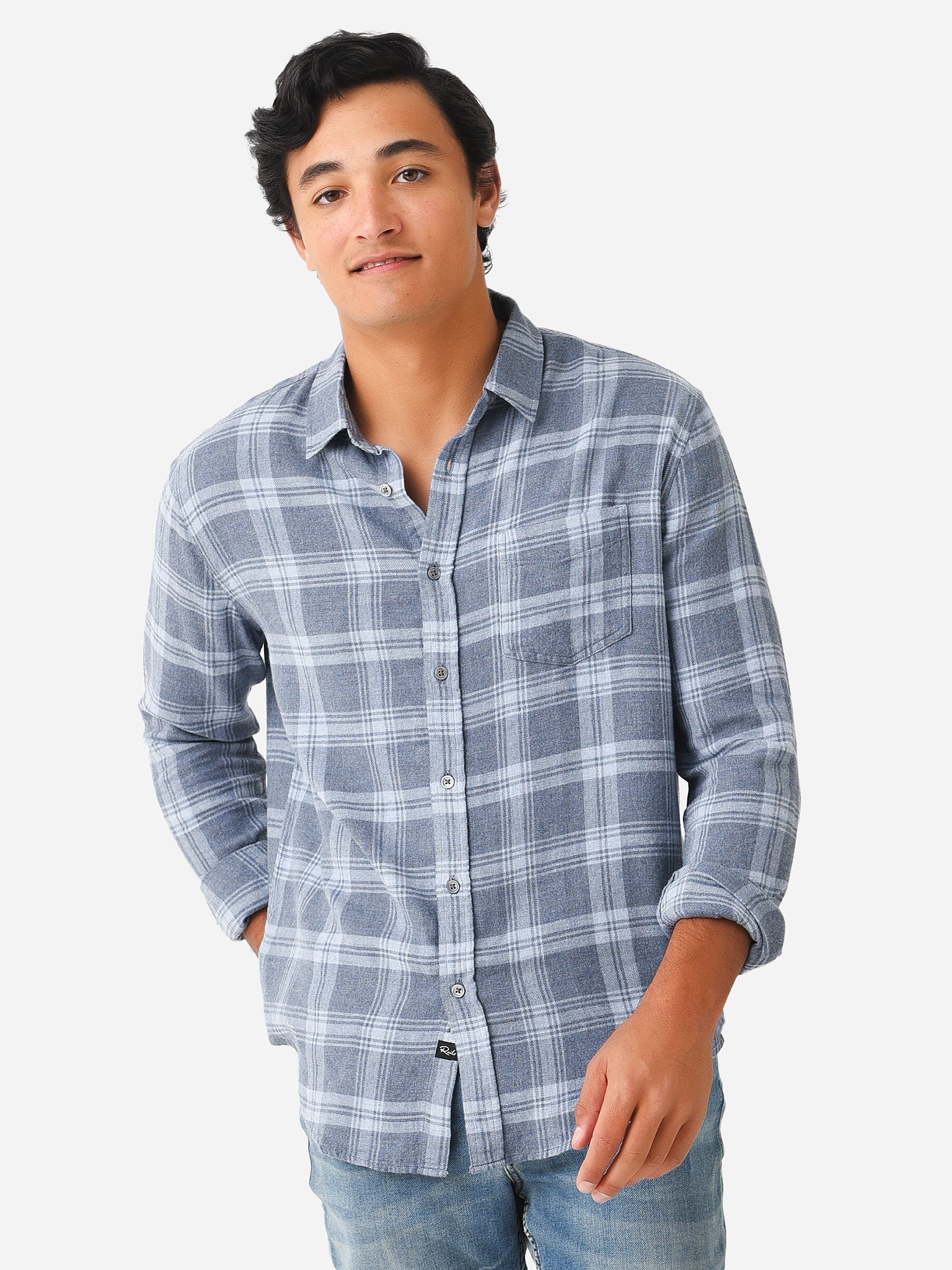 Rails Men's Lennox Button-Down Shirt - Saint Bernard
