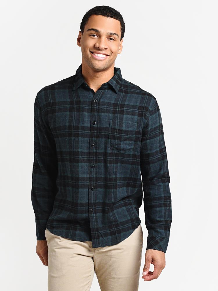 Rails Men’s Lennox Shirt - Saint Bernard