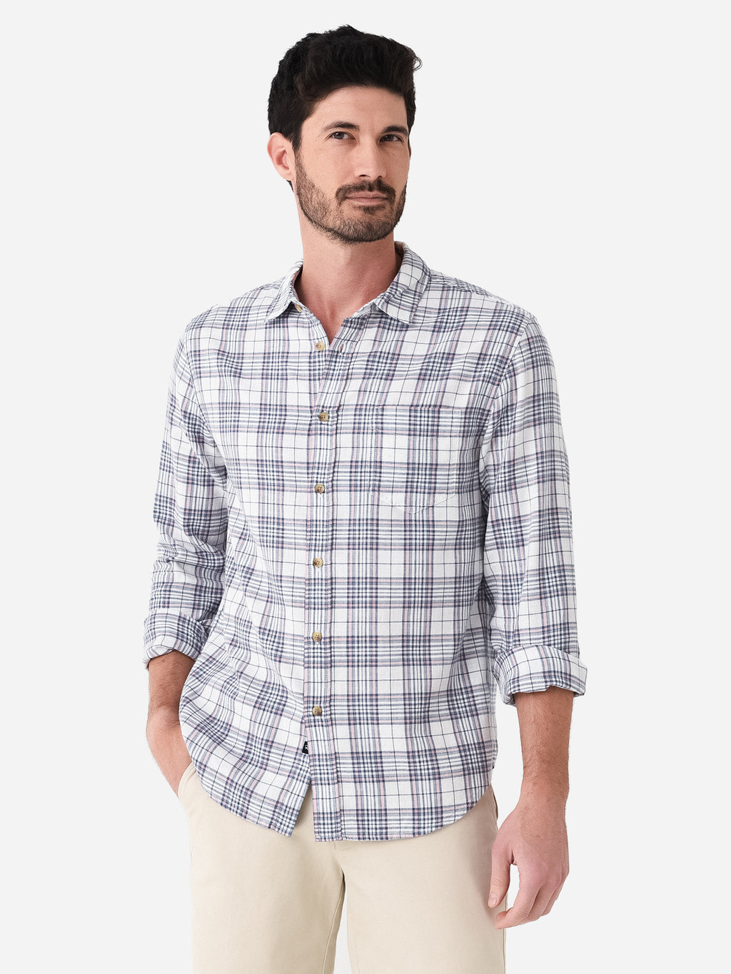 Rails Men's Wyatt Button-Down Shirt - Saint Bernard