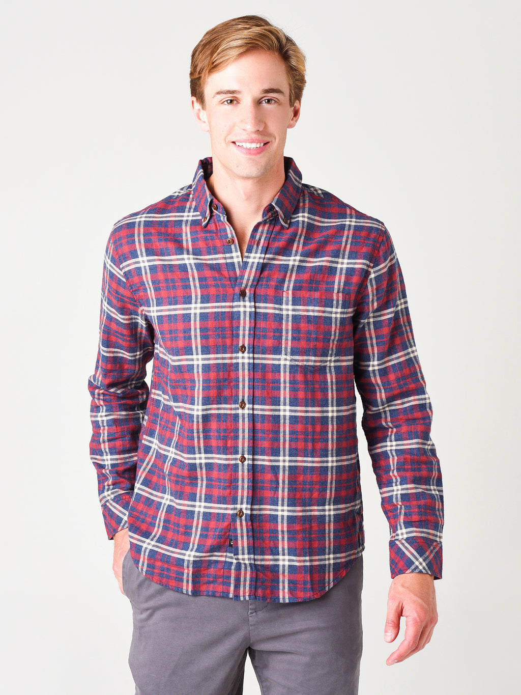 Rails Men's Felix Button Down Shirt - Saint Bernard