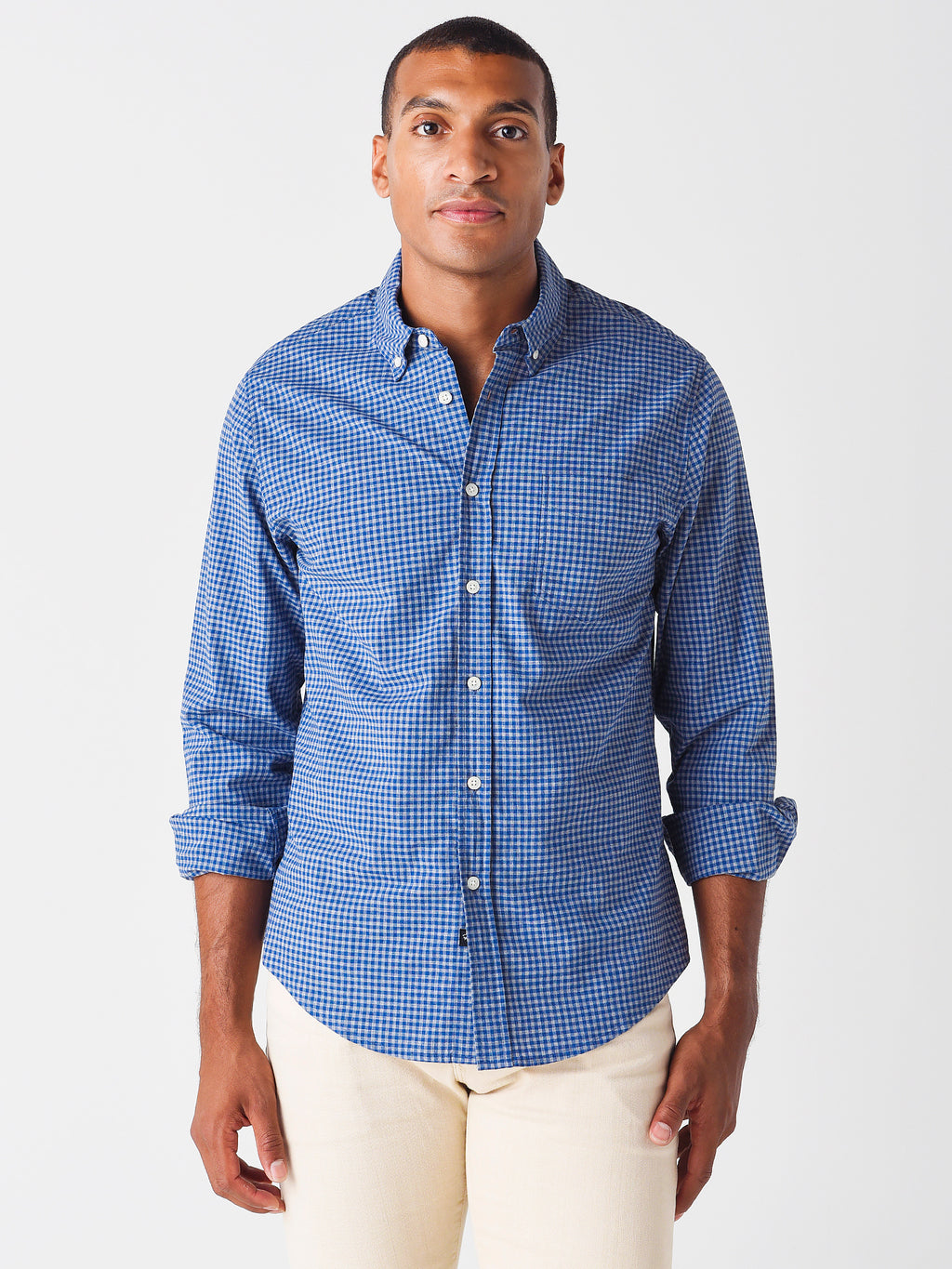 Rails Men's Reid Button-Down Shirt - Saint Bernard