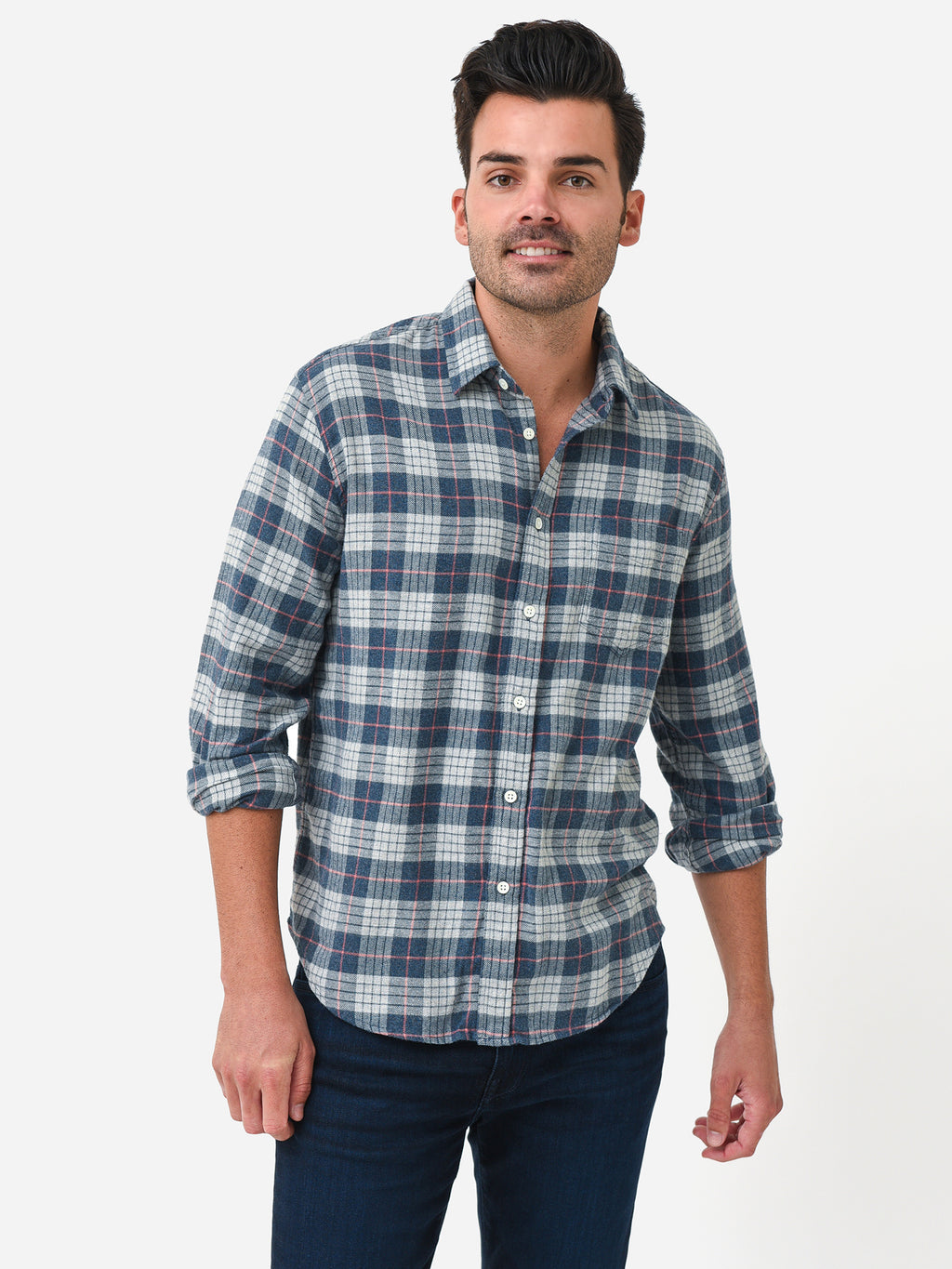 Rails Men's Sussex Button-Down Shirt - Saint Bernard