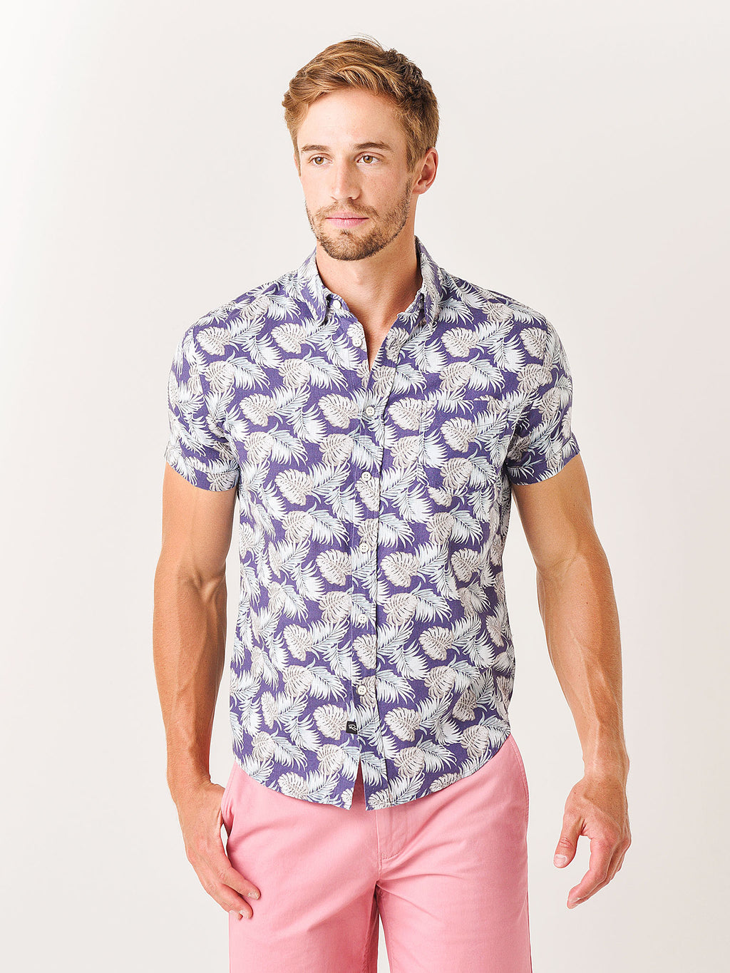 Rails Men's Carson Short-Sleeve Shirt - Saint Bernard