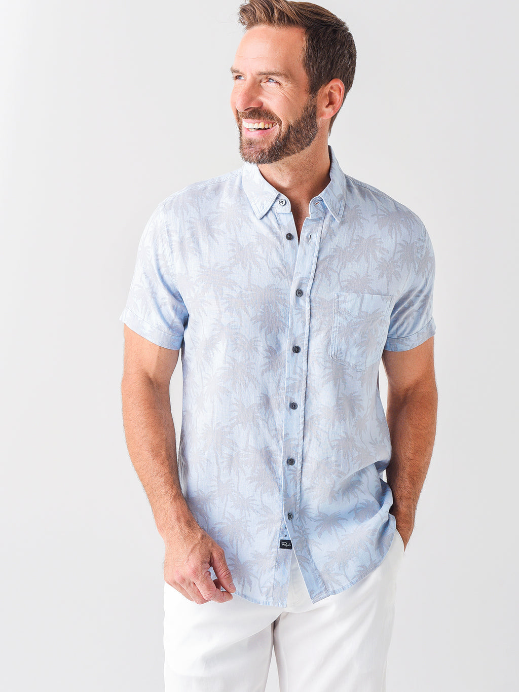 Rails Men's Carson Short-Sleeve Shirt - Saint Bernard