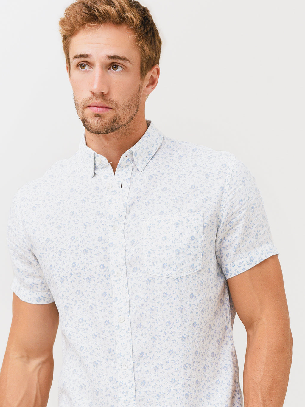Rails Men's Carson Button-Down Shirt - Saint Bernard