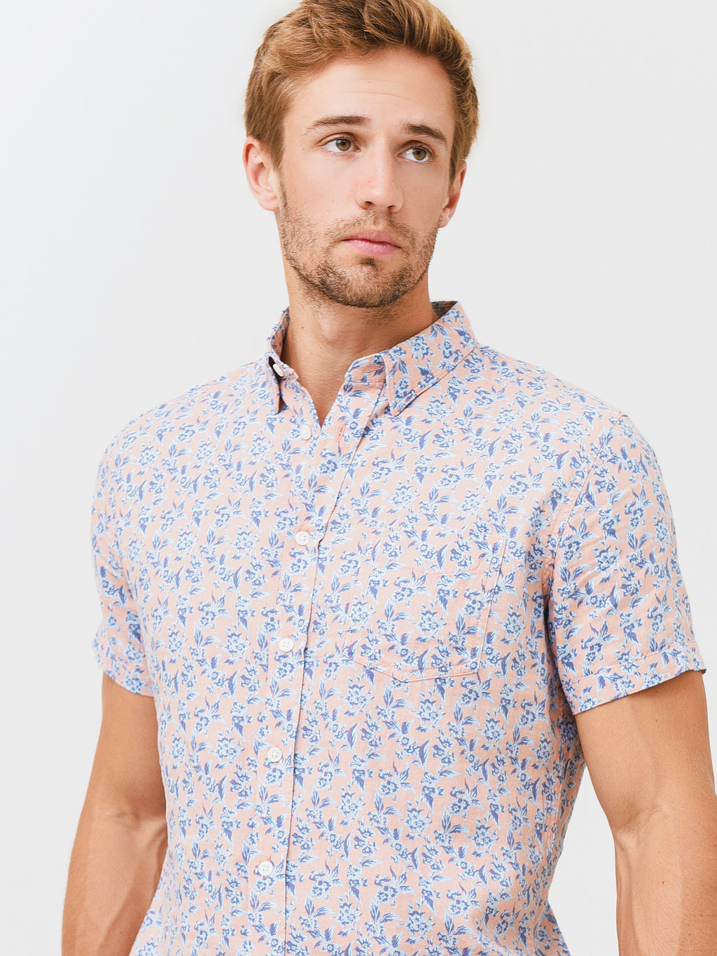 Rails Men's Carson Button-Down Shirt - Saint Bernard