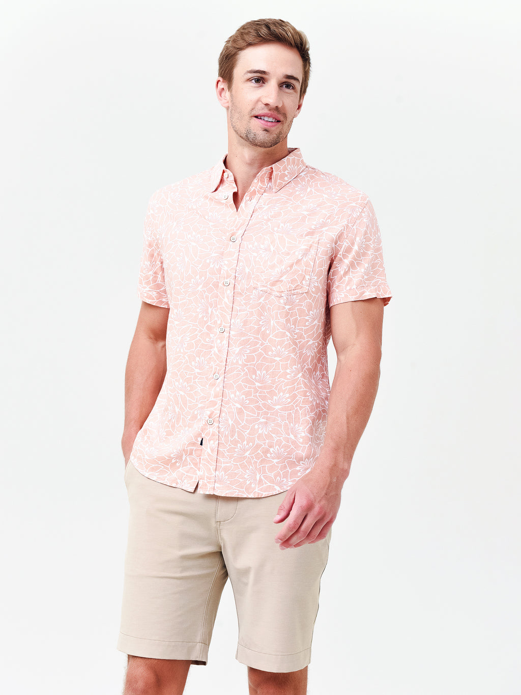 Rails Men's Carson Button-Down Shirt - Saint Bernard