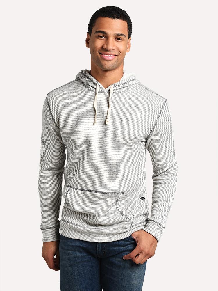 Men’s RAILS Smith Creamy Navy Stripe Pullover - Saint Bernard