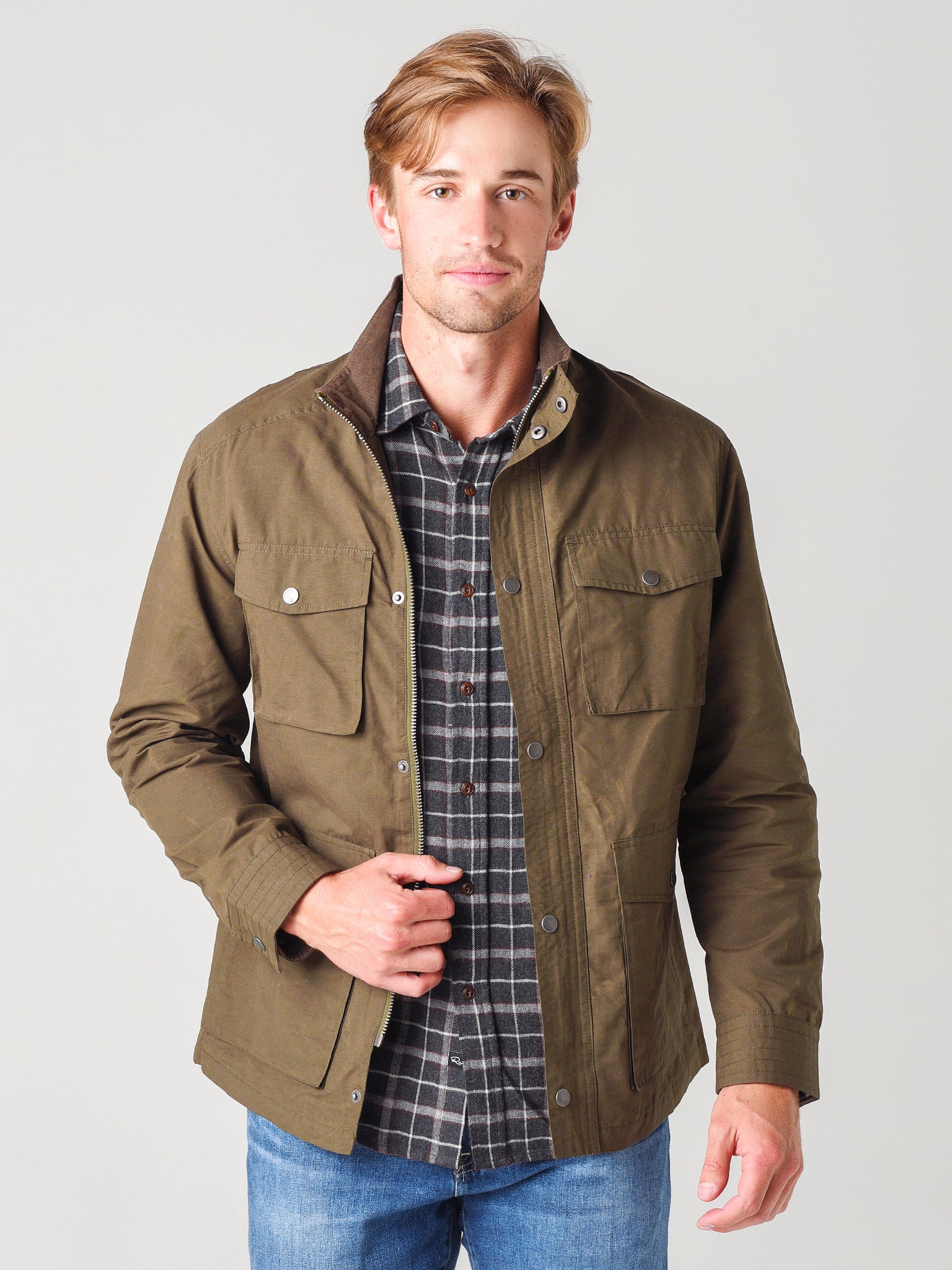 Rails Men's Porter Jacket - Saint Bernard