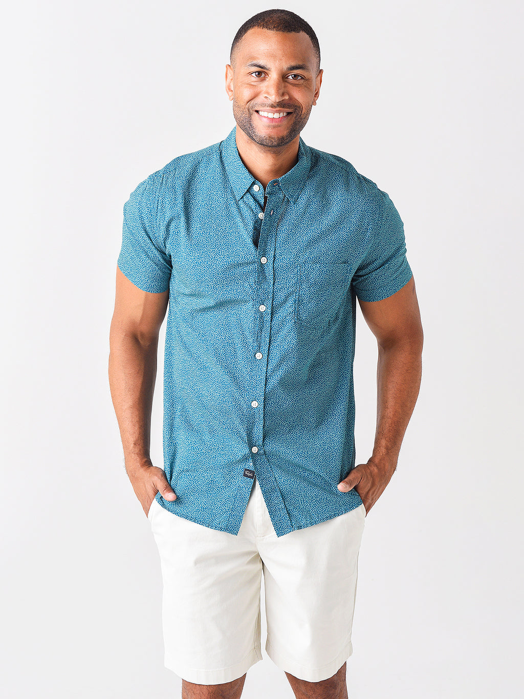 Rails Men's Monaco Short Sleeve Shirt - Saint Bernard