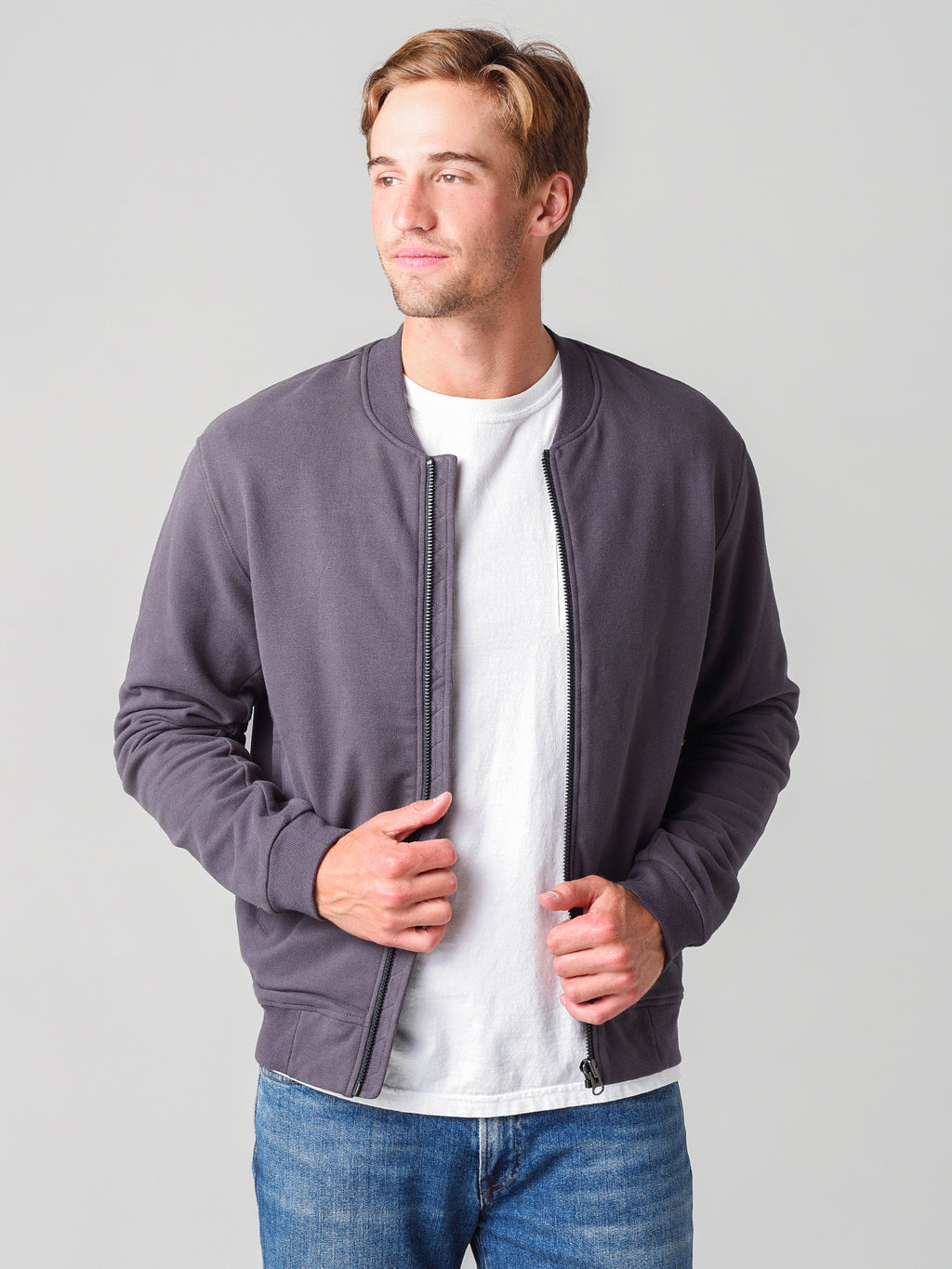 Rails Men's Bedford Bomber Jacket - Saint Bernard