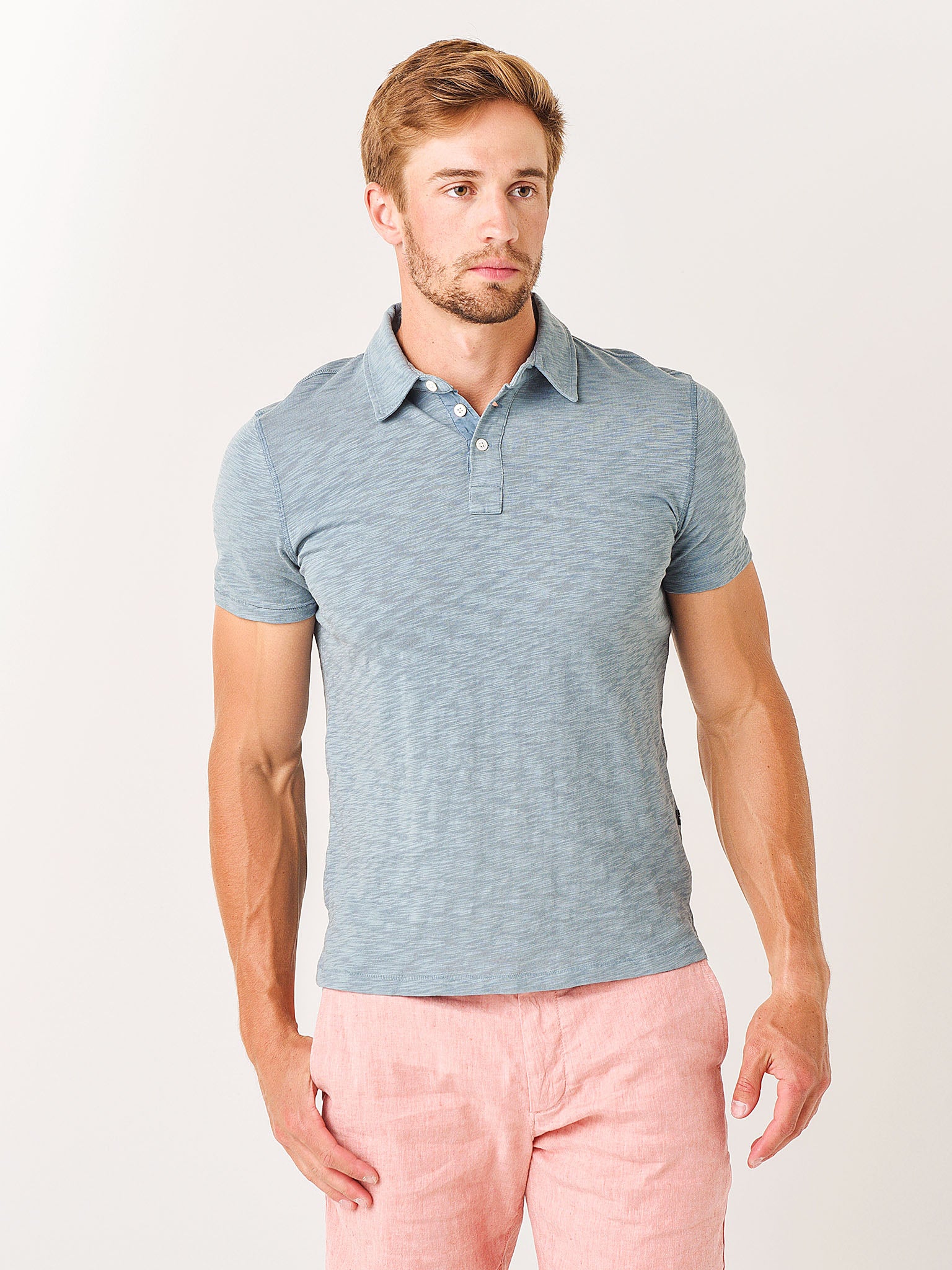 Rails Men's Ronan Short Sleeve Polo - Saint Bernard