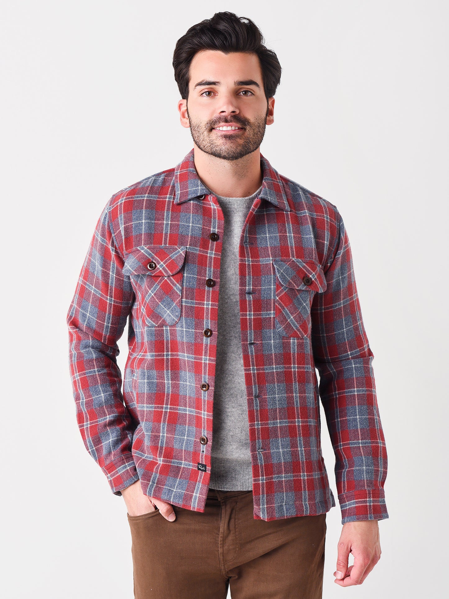 Rails Men's Neilsen Shirt Jacket - Saint Bernard