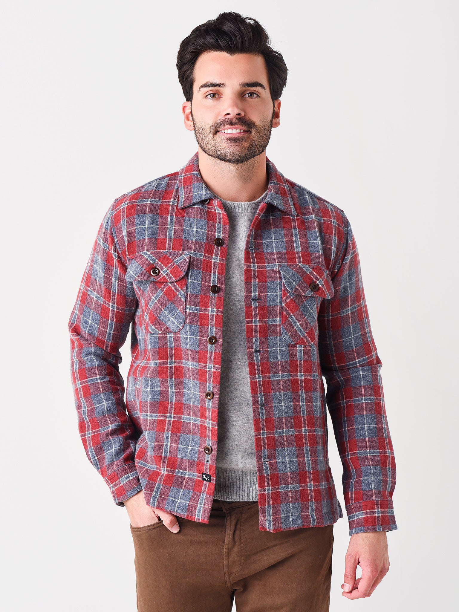 Rails Men's Neilsen Shirt Jacket - Saint Bernard