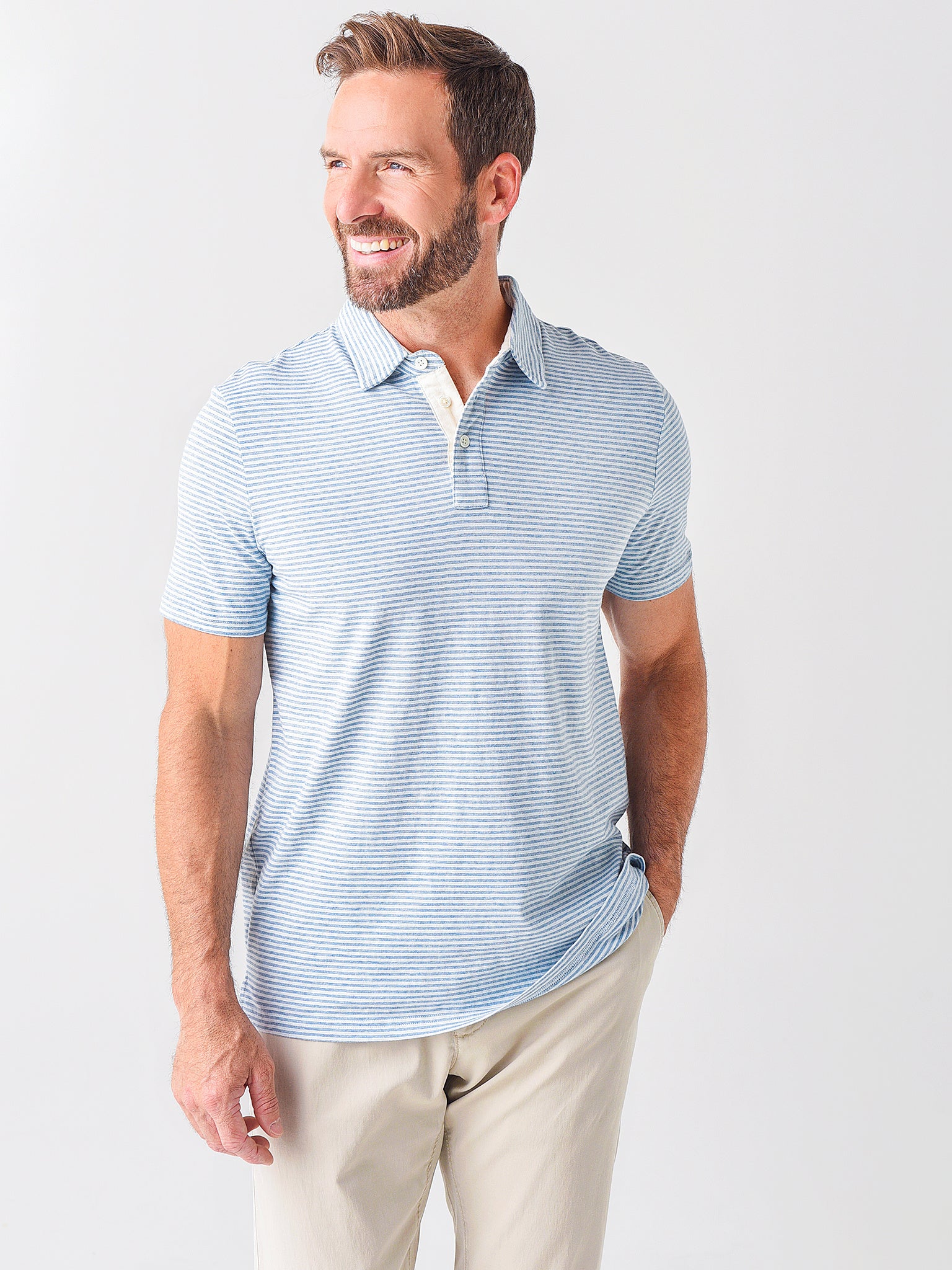 Rails Men's Sebastian Polo - Saint Bernard