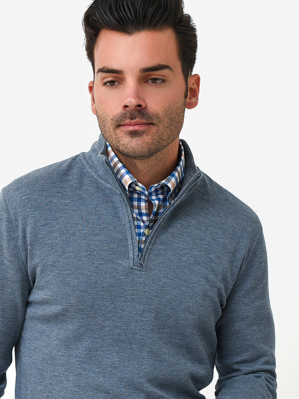 Rails Men's Gavin Quarter-Zip Pullover - Saint Bernard