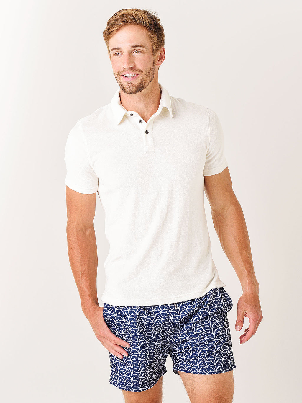 Rails Men's Rhen Polo - Saint Bernard