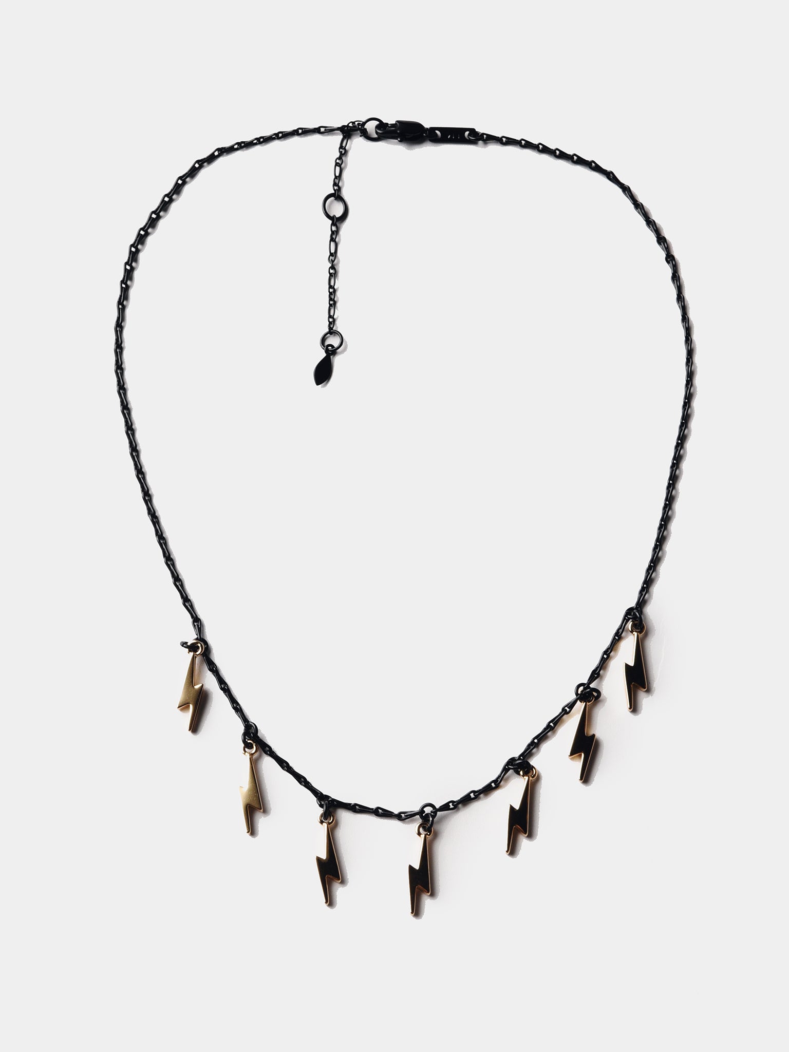 Rebecca Minkoff Lightning Bolt Drop Necklace - Saint Bernard