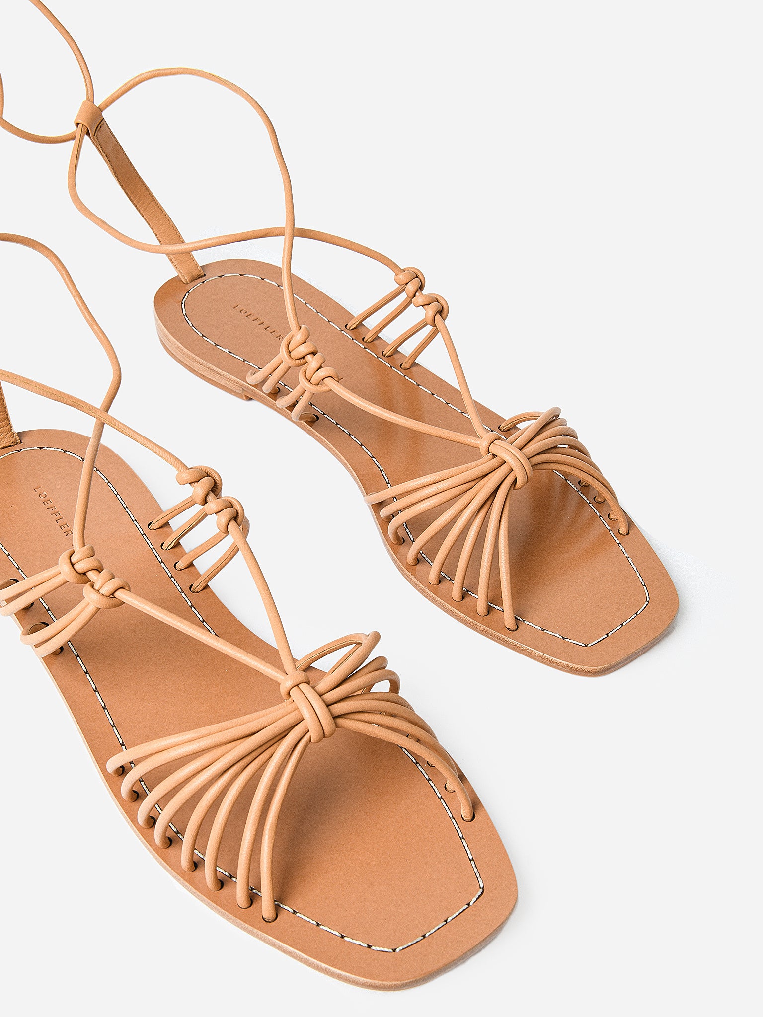Loeffler Randall Women's Romy Lace-Up Sandal - Saint Bernard