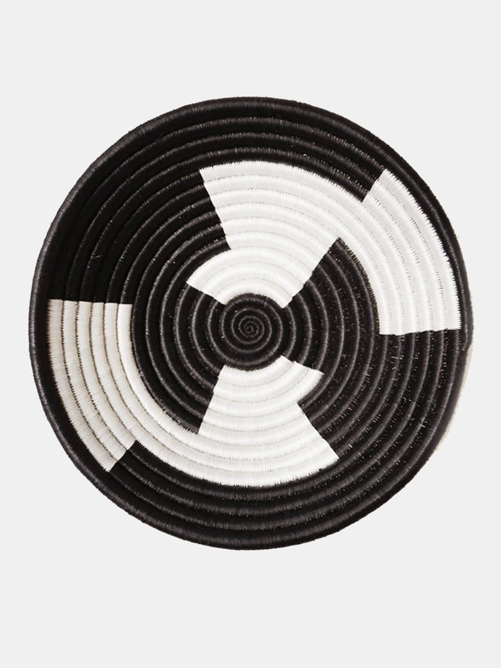 Indego Africa Zig Zag Plateau Basket - Saint Bernard