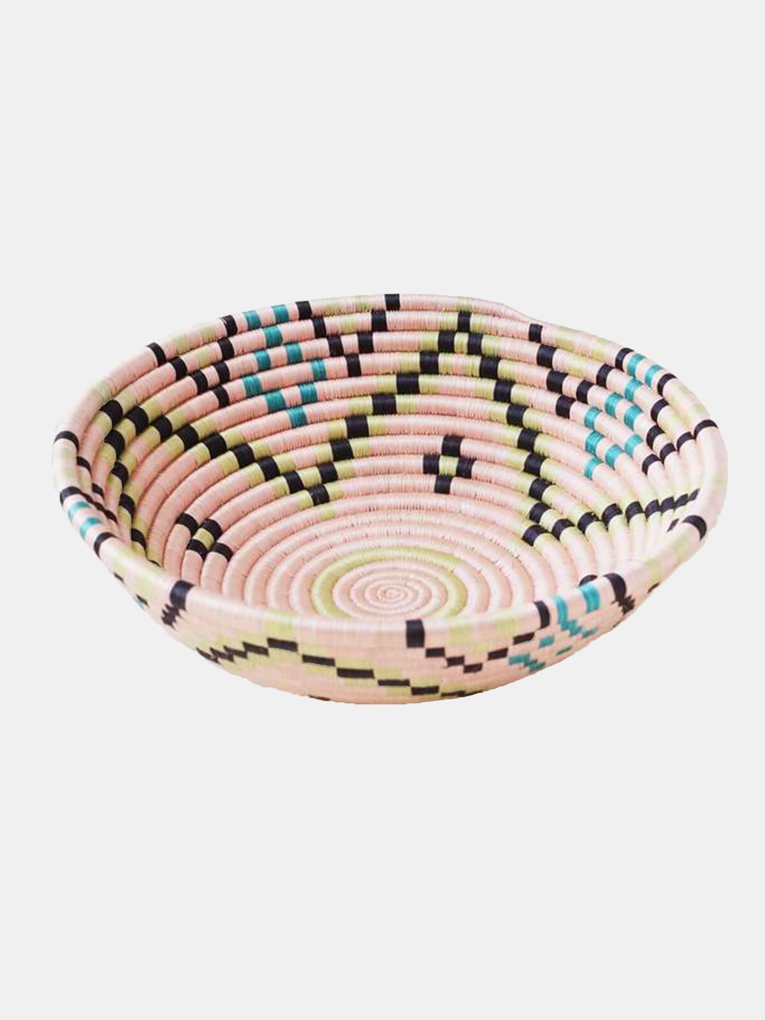 Indego Africa Salmon Plateau Basket - Saint Bernard