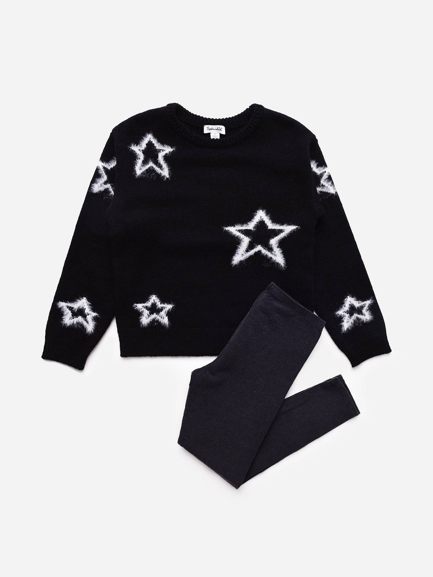 Splendid Girls' Stardust Sweater Set - Saint Bernard