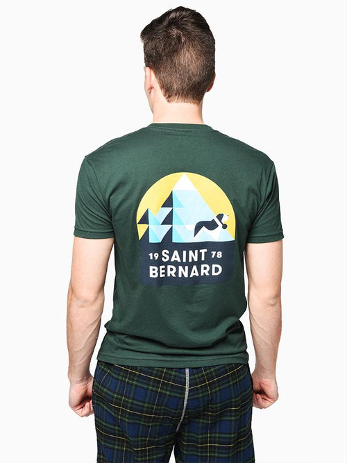 Saint Bernard Men’s Ruthie Mountain Logo Tee - Saint Bernard