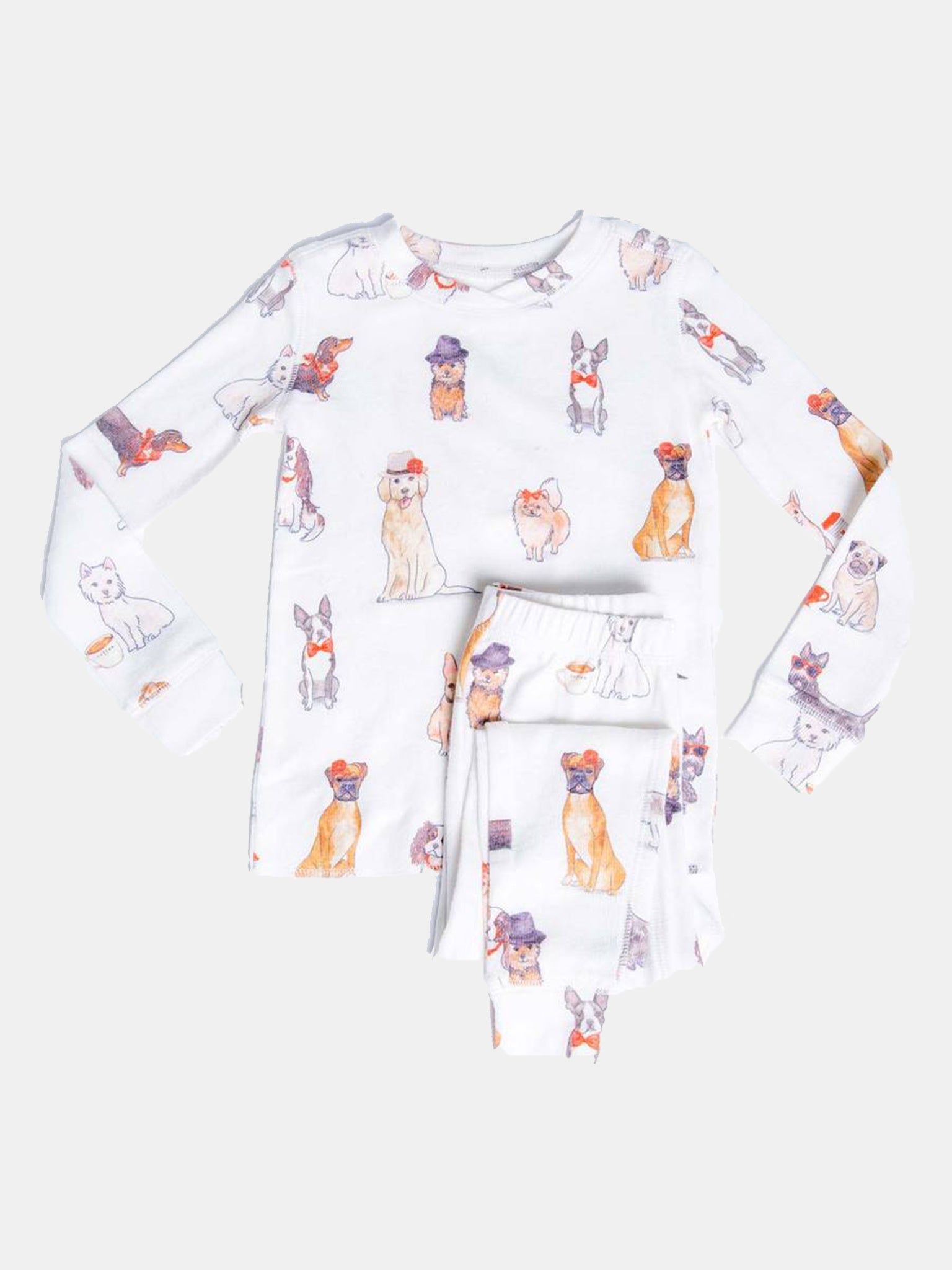 P.J. Salvage Kid's Ski Jammie Set - Saint Bernard