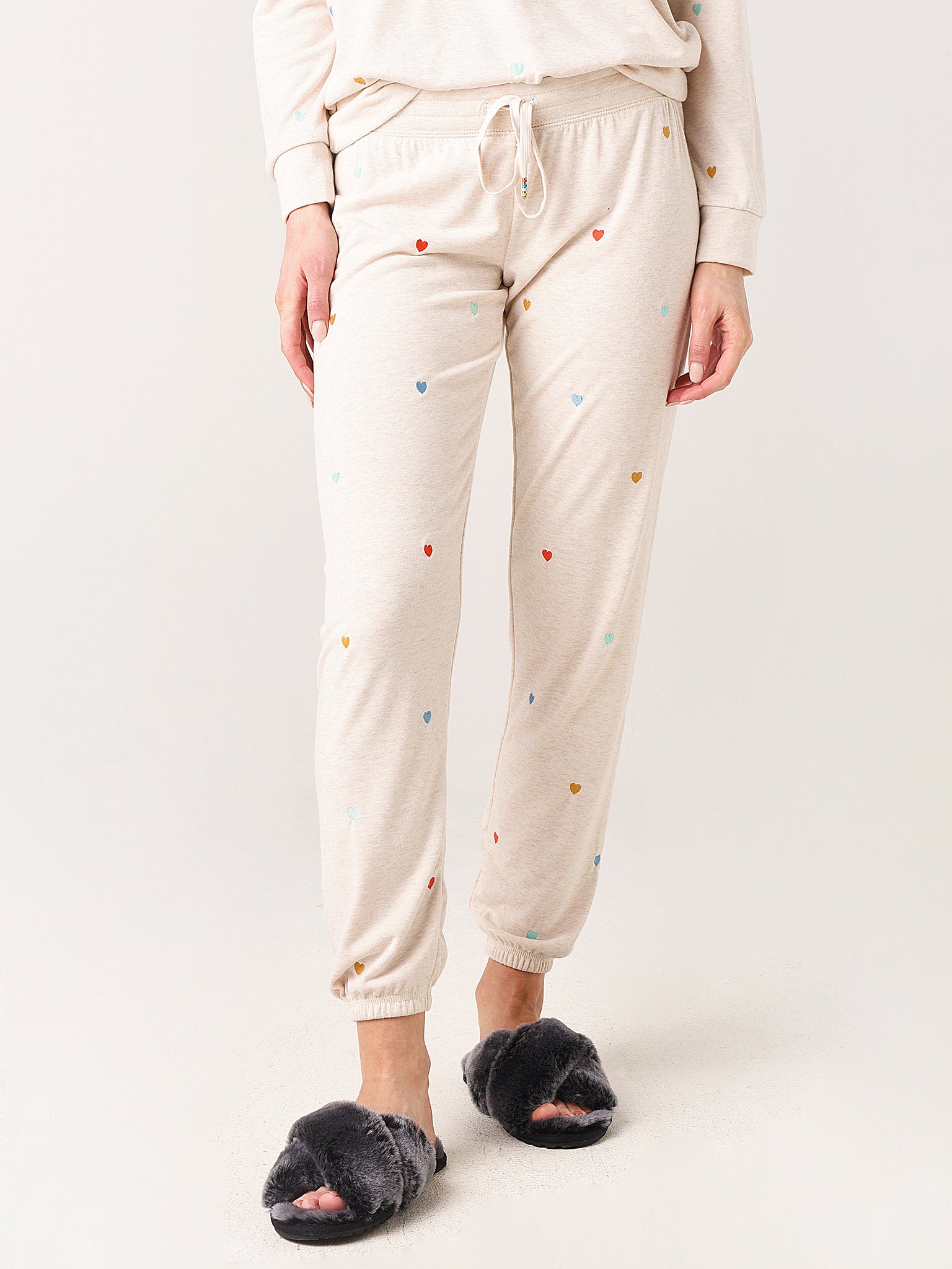 P.J. Salvage Women's Retro Lounge Banded Pant - Saint Bernard