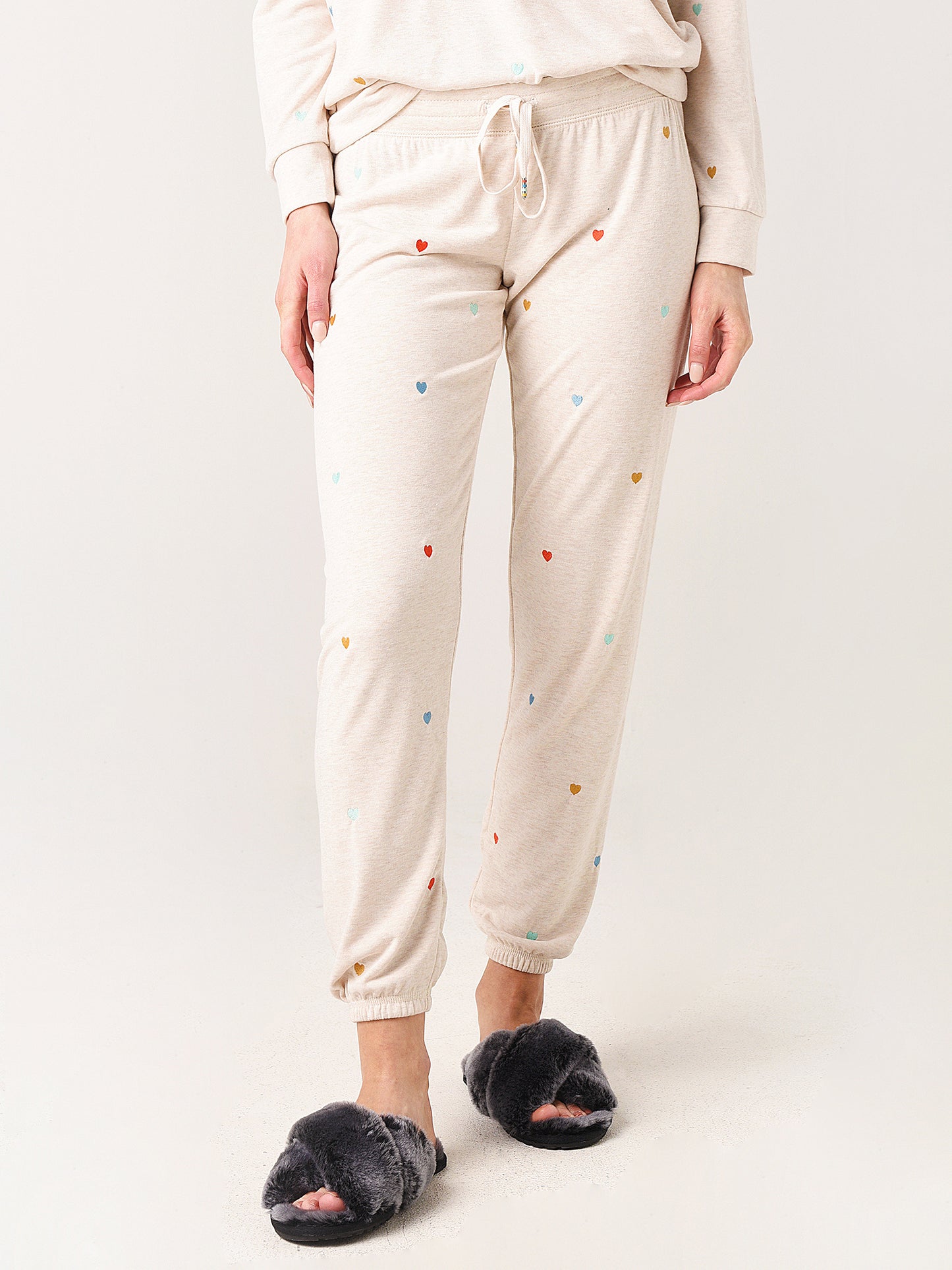 P.J. Salvage Women's Retro Lounge Banded Pant - Saint Bernard