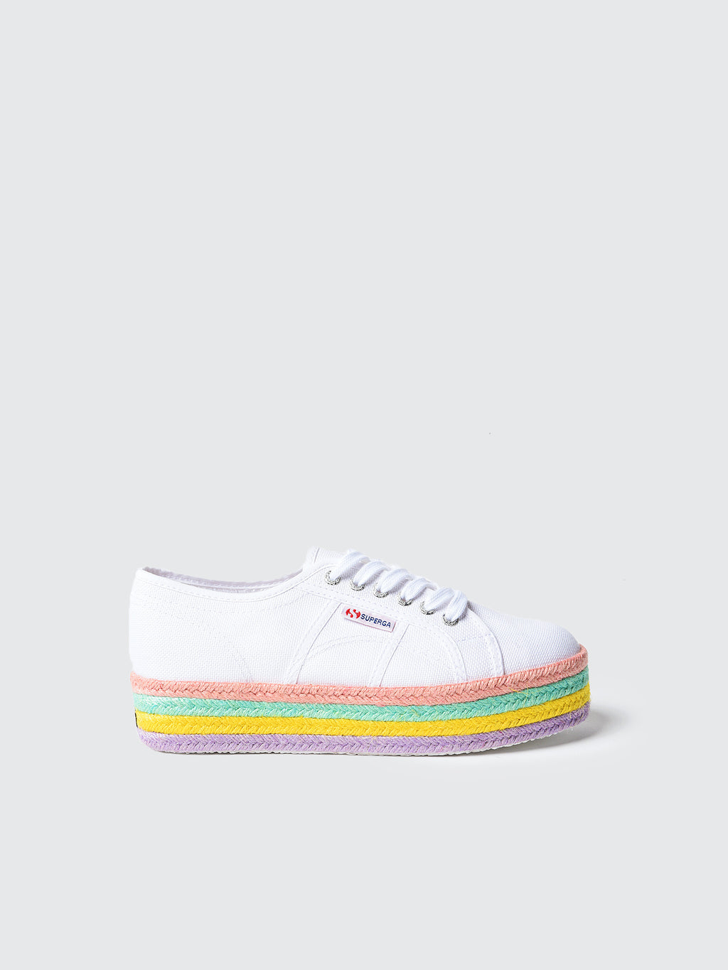 Superga Women's 2790 Cotcoloropewmulti Sneaker - Saint Bernard