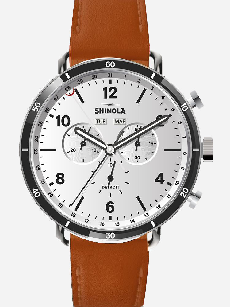 Shinola The Canfield Sport 45MM Watch - Saint Bernard