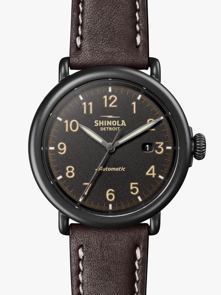 Shinola The Runwell Automatic 45MM Black