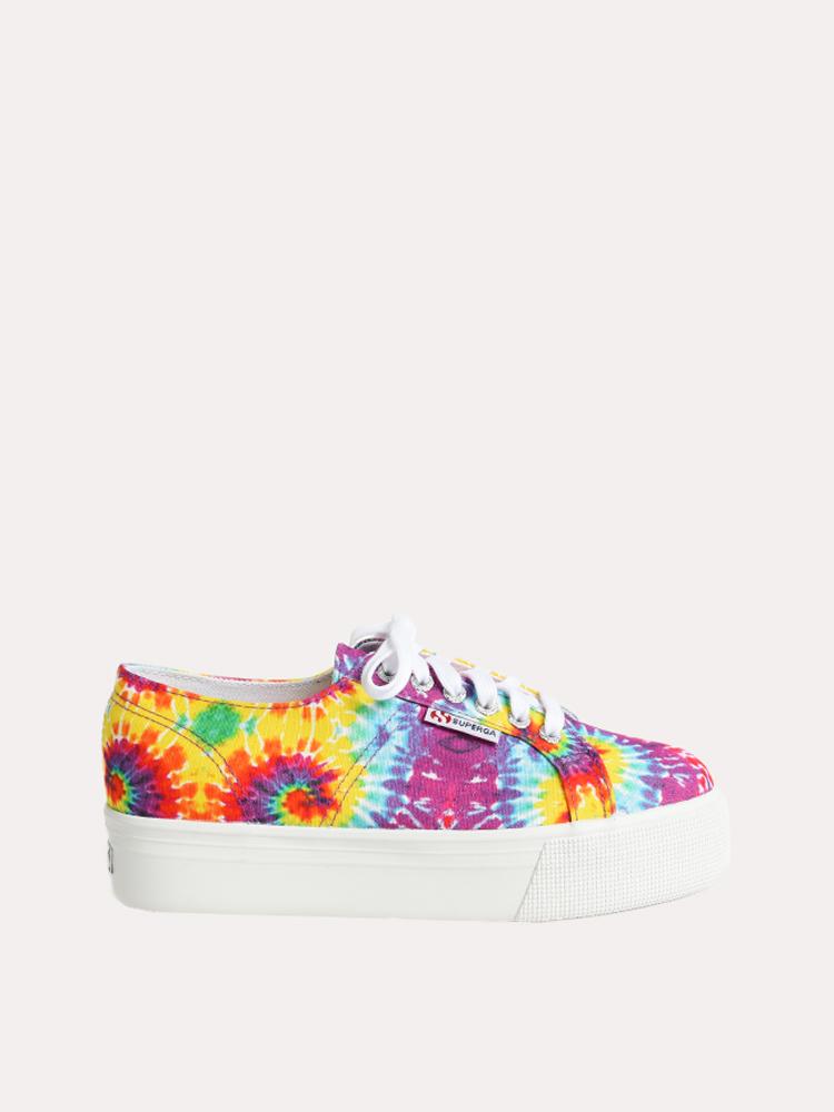 Superga Women's 2790 Fabricfantiedyew Sneaker - Saint Bernard