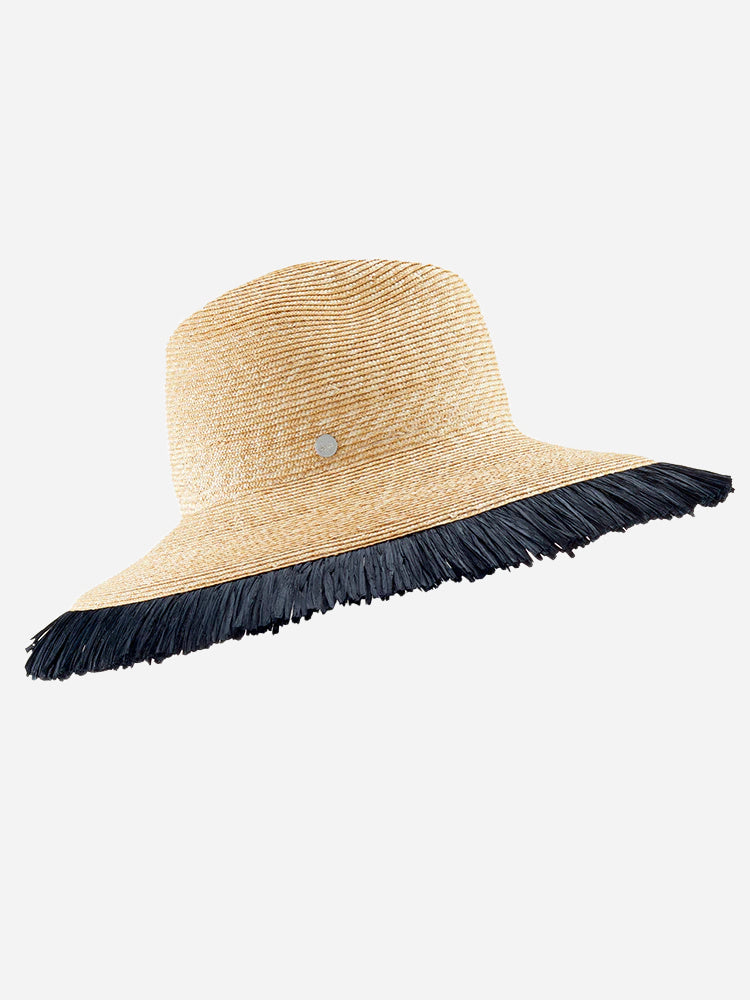 Tracy Watts Positano Large Fedora - Saint Bernard