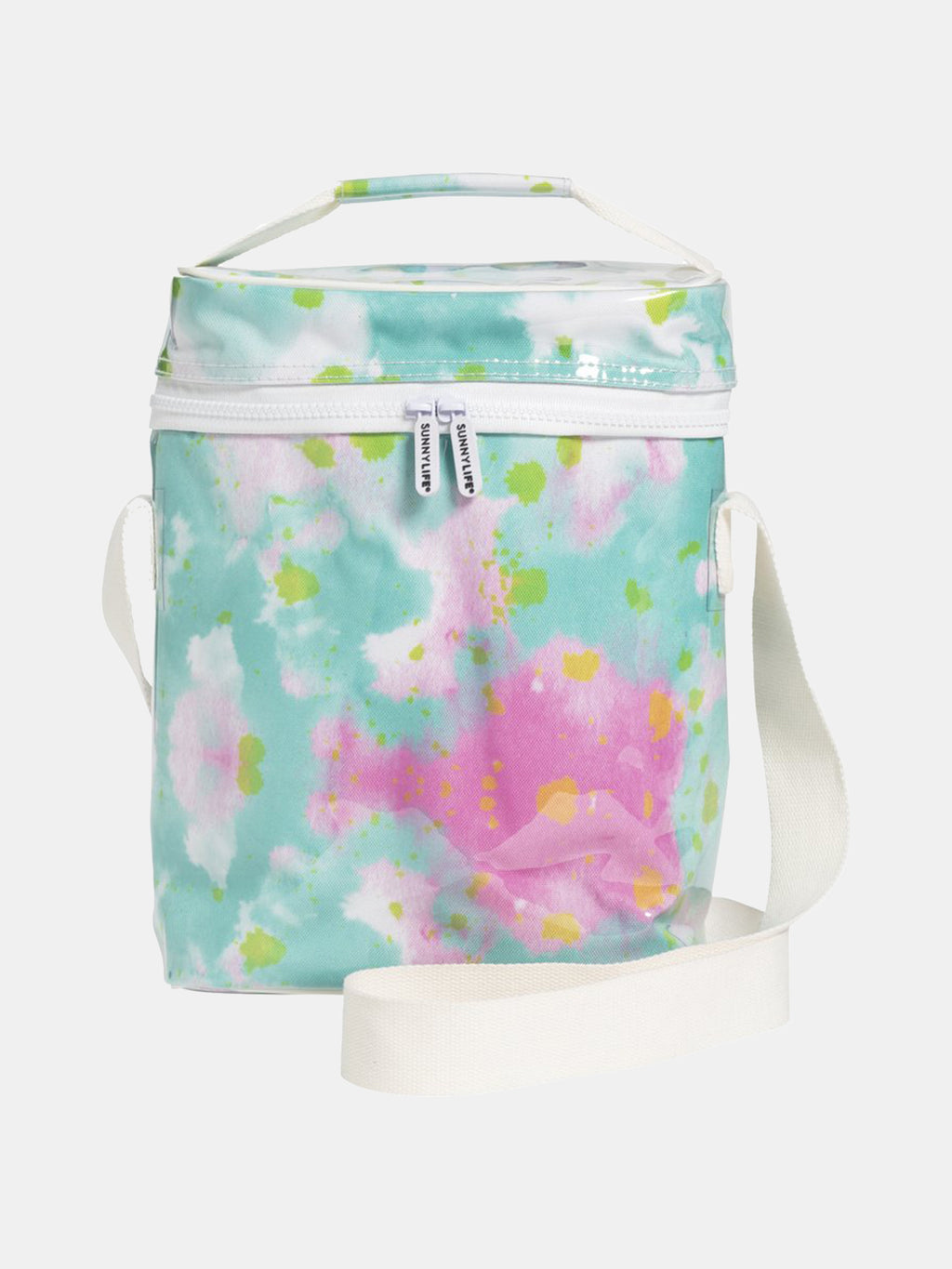 SUNNYLiFE Tie Dye Cooler Drinks Bag - Saint Bernard