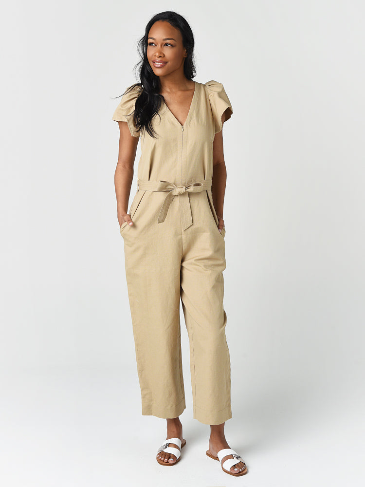 Rebecca Minkoff Women’s Zina Jumpsuit - Saint Bernard
