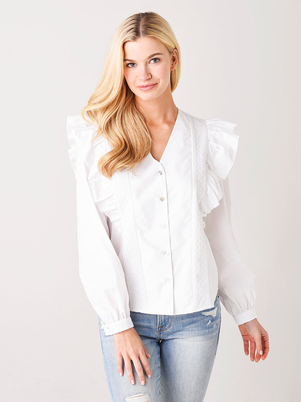 Rebecca Minkoff Janice Top - Saint Bernard