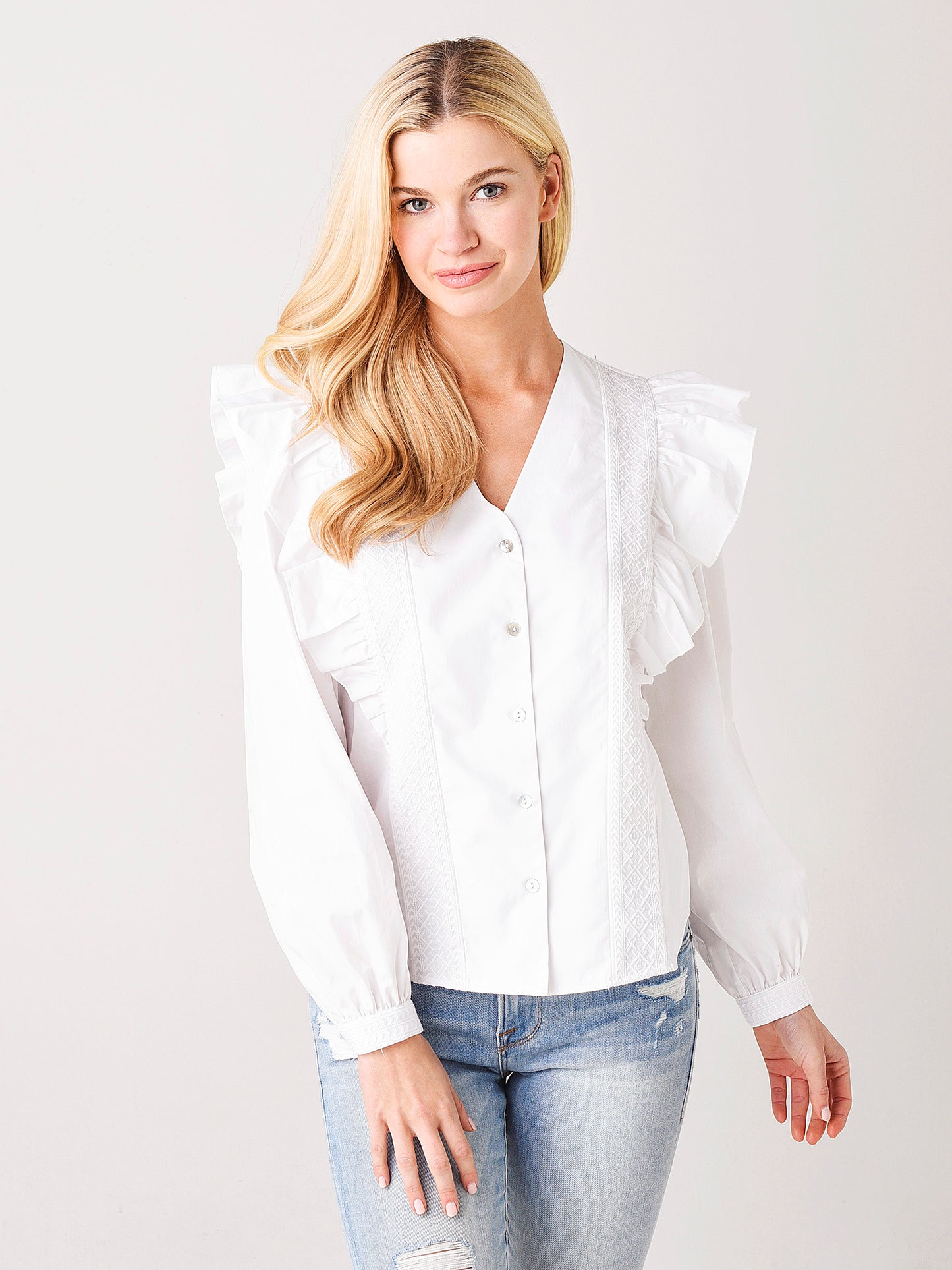 Rebecca Minkoff Janice Top - Saint Bernard