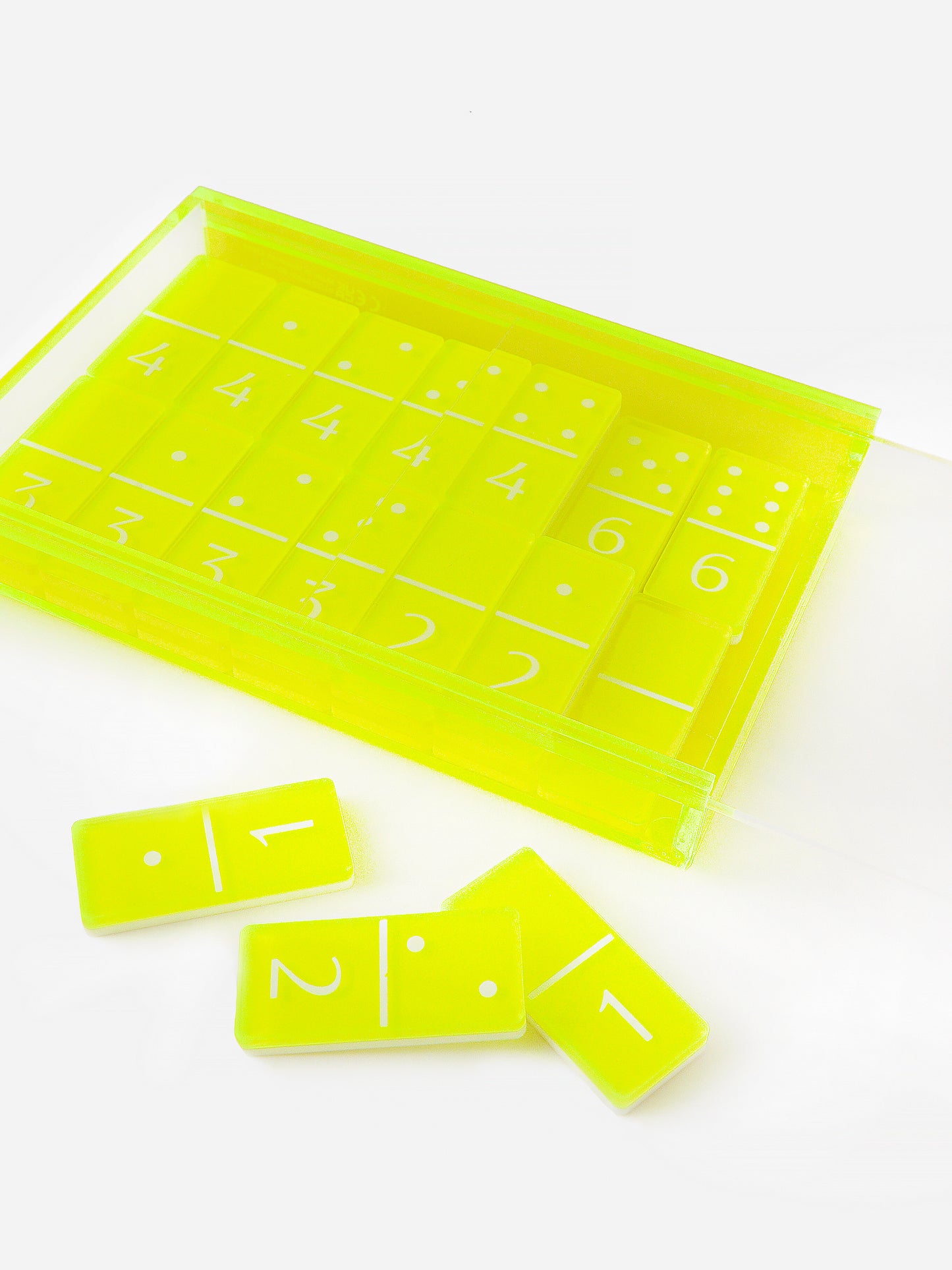 Sunnylife Lucite Dominoes Set - Saint Bernard