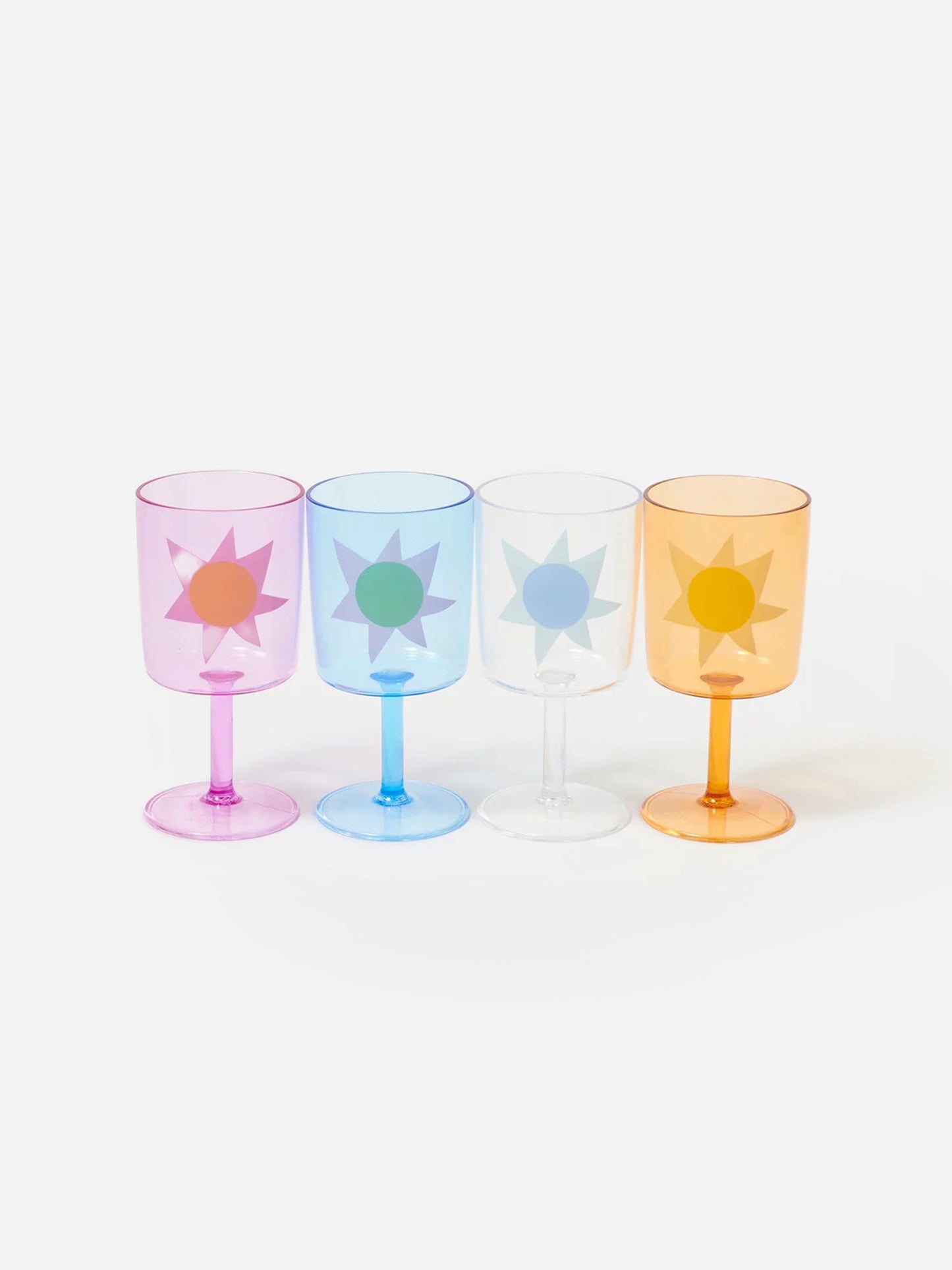 Sunnylife Poolside Wine Glass Set - Saint Bernard