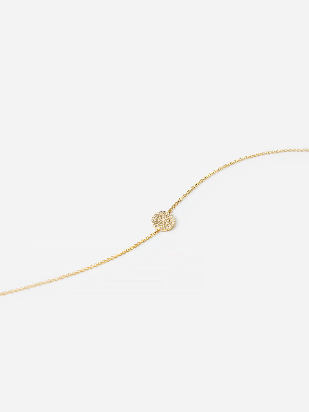 Francie B. Women's Diamond Disc Bracelet - Saint Bernard