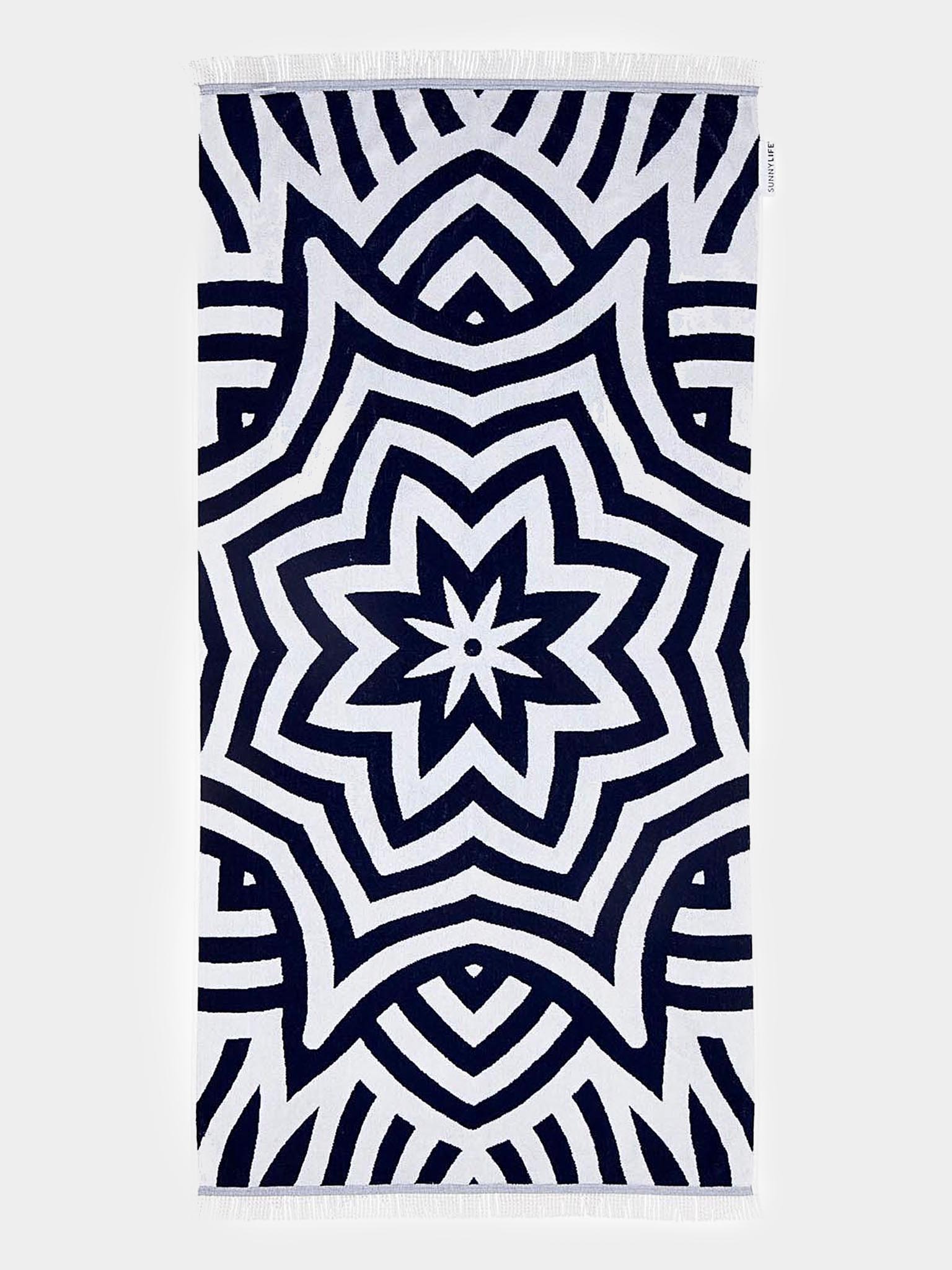 Sunnylife Geo Luxe Towel - Saint Bernard